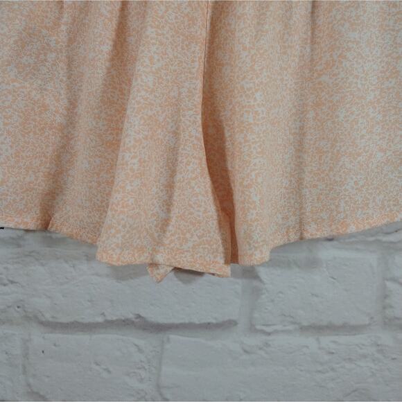 W Volcom Girls Casual Orange White Static Bloom Pull On Shorts NWT Size XS 5/6 - Picture 6 of 8